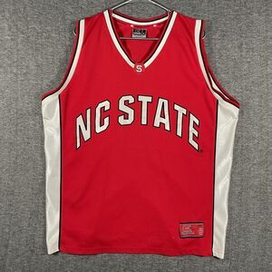 NC State Wolfpack Jersey Mens XL Red NCAA Basketball Colosseum Athletics